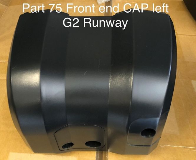 Hovedbilde Front End Cap (left) Part 75 G2 Runway