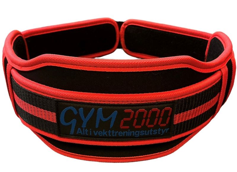 GYM2000 Løftebelte, neoprene