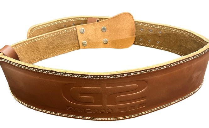 Hovedbilde G2 Løftebelte WL, Lær 3XL