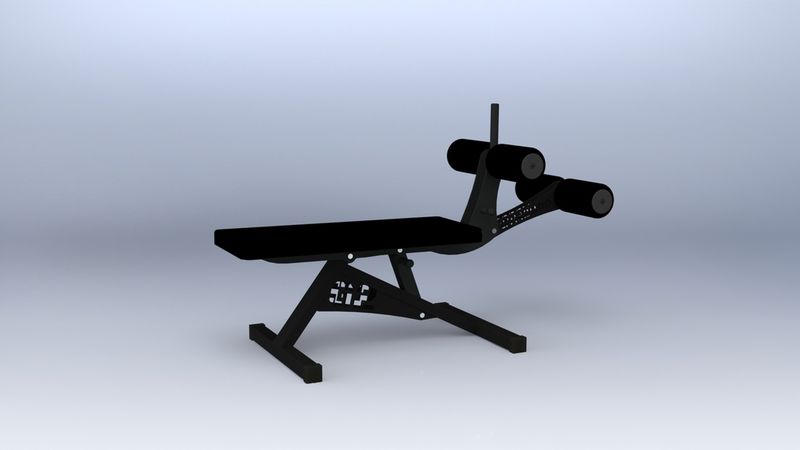 GYM2000 Crunch Bench