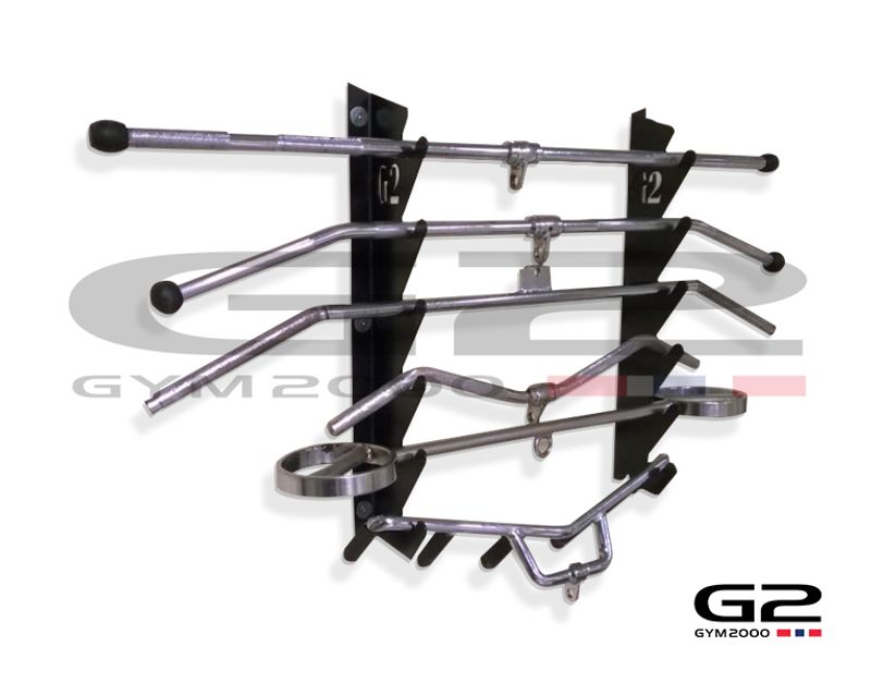 GYM2000 Veggoppheng Stenger (S)