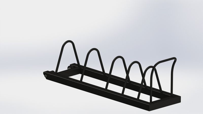 GYM2000 Vektskivestativ Horisontalt