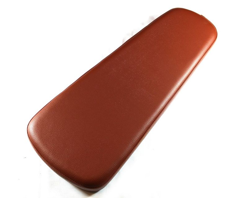 Seat pad brown/red