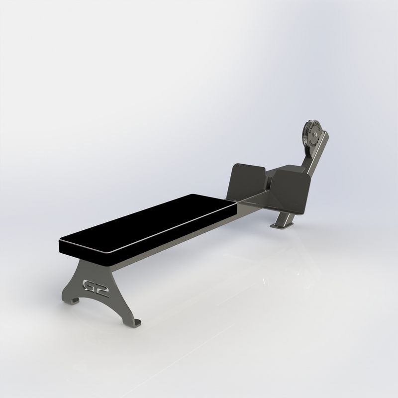 GYM2000 Roingsete med trinsebrakett Gulvmontert (G2B00306)