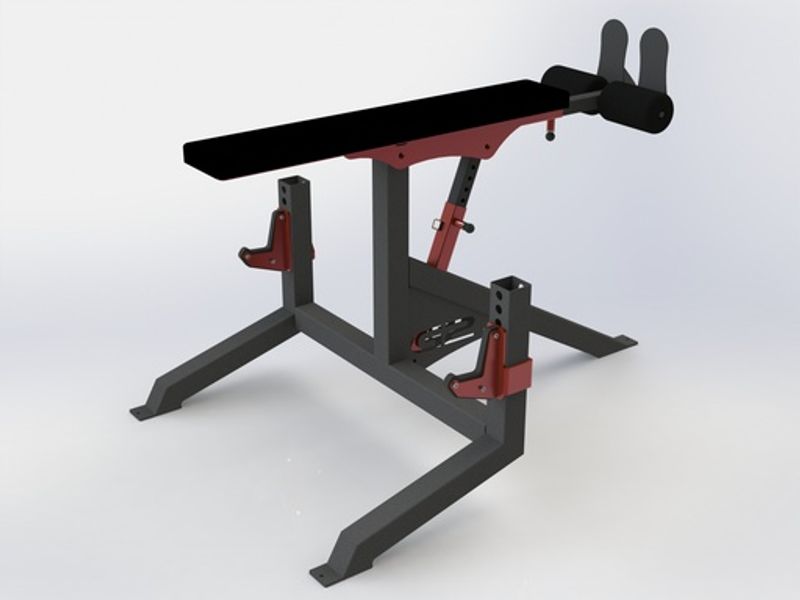 GYM2000 Liggende rotak benk