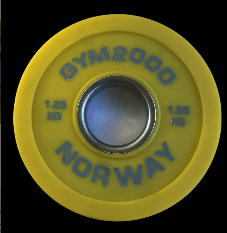 GYM2000 Vektskiver Pro PU